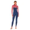 Combinaison Intégrale Manches Longues Rip Curl Dawn Patrol 3/2 Front Zip 2022 - Slate Rose