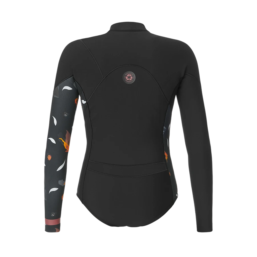 Shorty Picture Gracy 2/2 Front Zip 2022 - Plum Black 4 Shorty Picture Gracy 2/2 Front Zip 2022 - Plum Black – Image 2