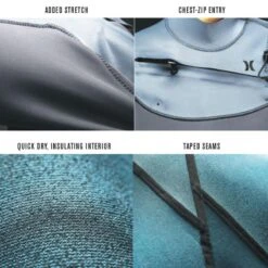 Combinaison Intégrale Manches Longues Hurley Advantage Plus 4/3 Front Zip 2022 - Denim 11 Combinaison Intégrale Manches Longues Hurley Advantage Plus 4/3 Front Zip 2022 - Denim -Rip Curl Soldes Boutique 11d96375531b090ccd822586e548b4caa3dc8594 H22HURLWAT79096 5