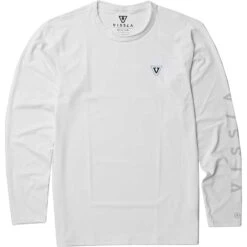 Top Manches Longues Vissla Surf Alltime LS - White