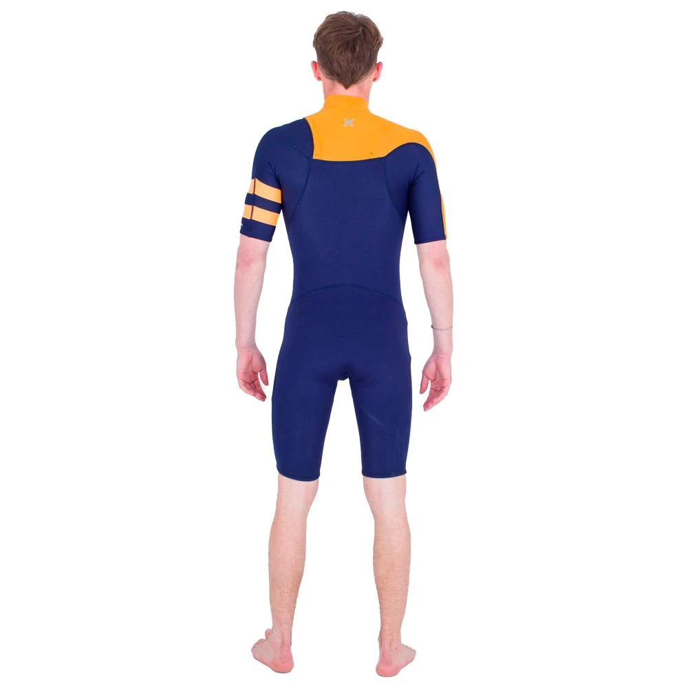 Shorty Hurley Advantage 2mm Front Zip SS 2023 Flag Blue 4 Shorty Hurley Advantage 2mm Front Zip SS 2023 Flag Blue – Image 2