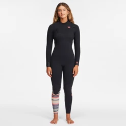 Combinaison Intégrale Manches Longues Billabong Furnace Comp 3/2 Front Zip 2022