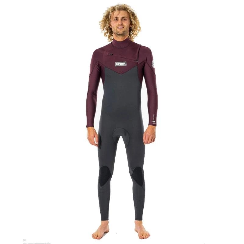 Combinaison Intégrale Manches Longues Rip Curl Dawn Patrol Chest Zip 3/2 - Wine 3 Combinaison Intégrale Manches Longues Rip Curl Dawn Patrol Chest Zip 3/2 - Wine