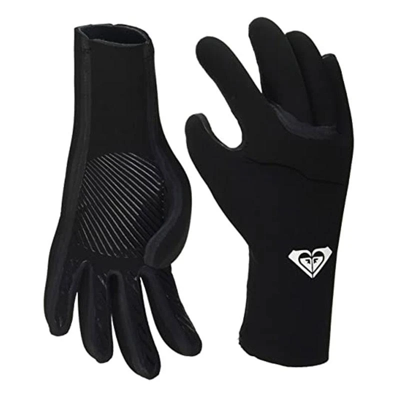 Gants Neoprene Roxy Roxy Syncro+ 5FG 3mm Black 3 Gants Neoprene Roxy Roxy Syncro+ 5FG 3mm Black