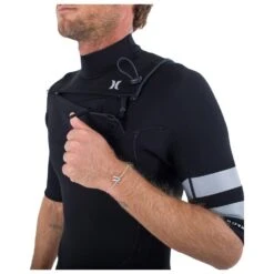Shorty Hurley Advantage 2mm Front Zip SS 2023 Black -Rip Curl Soldes Boutique 341b46b6318cbe0184ed415cb74fc88f8037efcf E23HRLYWAT3373580 903