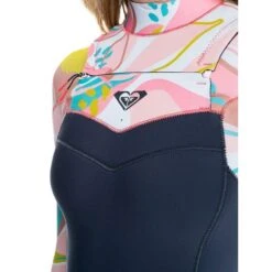 Combinaison Intégrale Manches Longues Roxy Syncro Front Zip 4/3 - Jet Grey Coral -Rip Curl Soldes Boutique 3a67e6fc73eb28d4fca16f9b4f1f5e1d1ee82a17 H22ROXYWAT78120 2