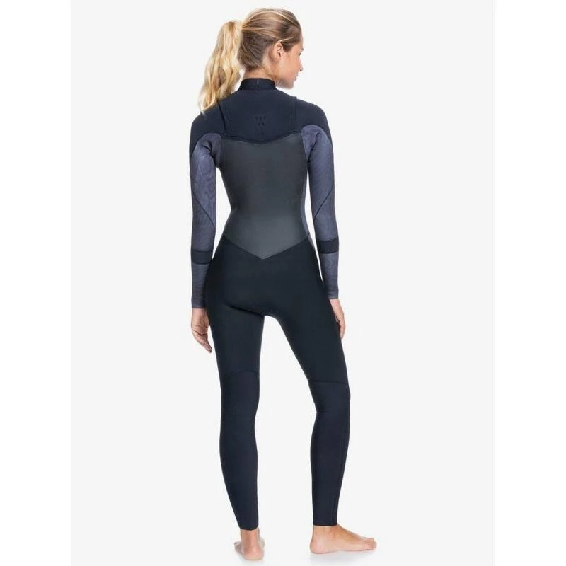 Combinaison Intégrale Manches Longues Roxy Syncro 4/3 Front Zip 2022 - Jet / Black 4 Combinaison Intégrale Manches Longues Roxy Syncro 4/3 Front Zip 2022 - Jet / Black – Image 2