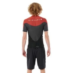 Top Manches Courtes Rip Curl Top Néoprène 1,5mm Omega S/SL Jacket - Maroon