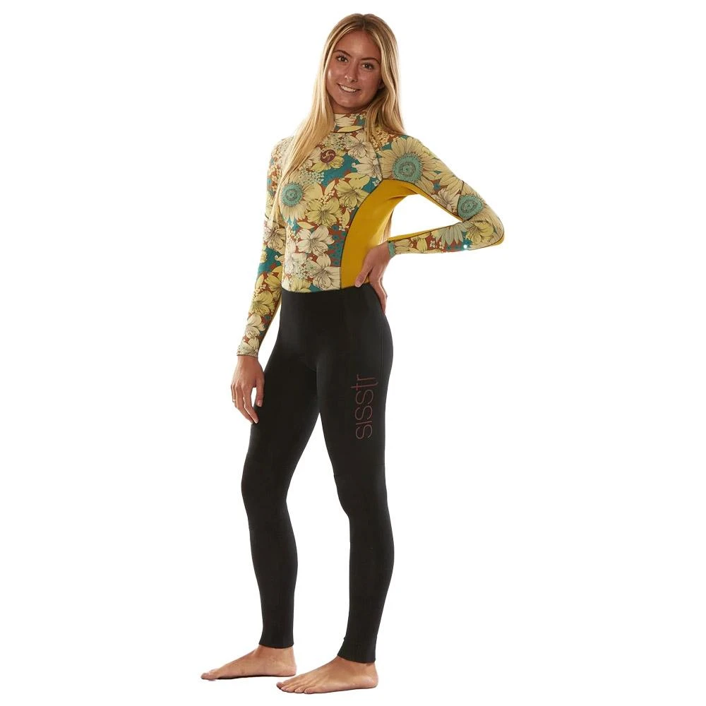 Combinaison Intégrale Manches Longues Sisstrevolution Summer Seas 3/2 Print Back Zip 2023 Gold 5 Combinaison Intégrale Manches Longues Sisstrevolution Summer Seas 3/2 Print Back Zip 2023 Gold – Image 3