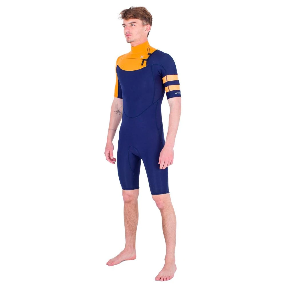 Shorty Hurley Advantage 2mm Front Zip SS 2023 Flag Blue 5 Shorty Hurley Advantage 2mm Front Zip SS 2023 Flag Blue – Image 3