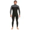 Combinaison Intégrale Manches Longues Quiksilver Everyday Sessions 4/3 Front Zip 2023 Black Gun Metal