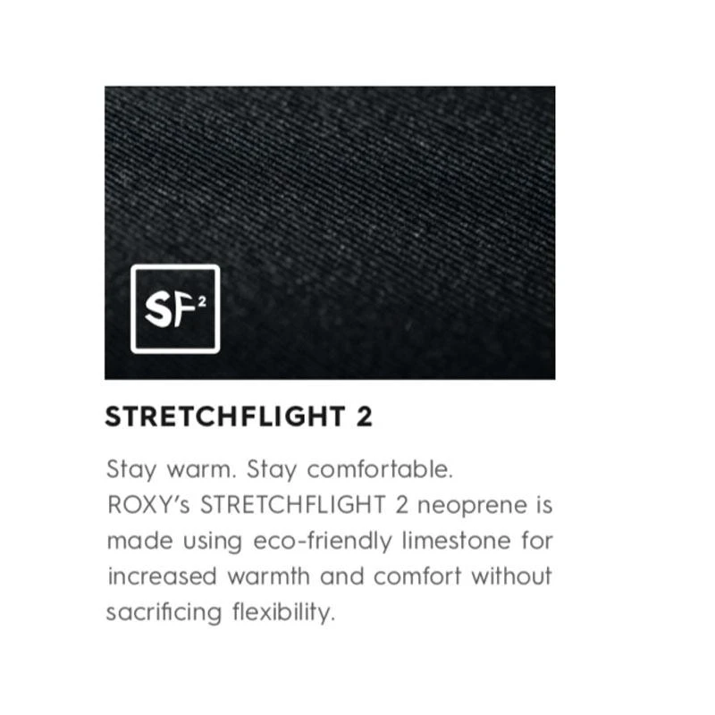 Combinaison Intégrale Manches Longues Roxy Syncro 4/3 Front Zip 2022 - Jet / Black 9 Combinaison Intégrale Manches Longues Roxy Syncro 4/3 Front Zip 2022 - Jet / Black – Image 7