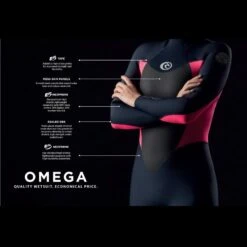 Combinaison Intégrale Manches Longues Rip Curl Womens Omega 4/3 Back Zip - Black -Rip Curl Soldes Boutique 629a1ee525bdd7ab9c3262302e08df0f8617a3f4 H22RIPCWAT74872 5