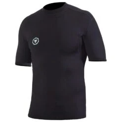 Top Manches Courtes Vissla 7 Seas 1mm SS 2023 Black