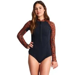 Billabong Salty Dayz Spring 2mm LS Front Zip 2023 Spotted