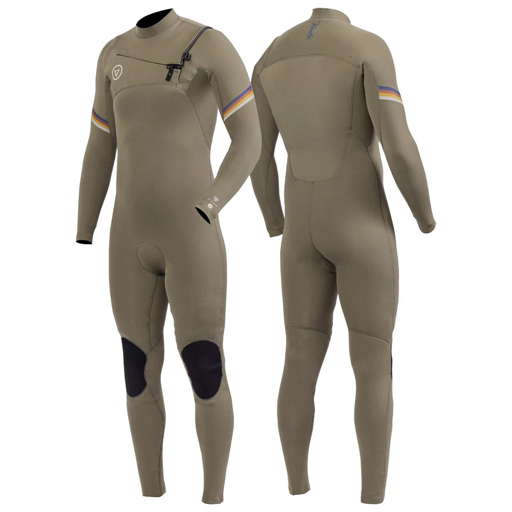 Combinaison Intégrale Manches Longues Vissla 7 Seas Raditude 3/2 Front Zip 2023 Dark Khaki 7 Combinaison Intégrale Manches Longues Vissla 7 Seas Raditude 3/2 Front Zip 2023 Dark Khaki – Image 5