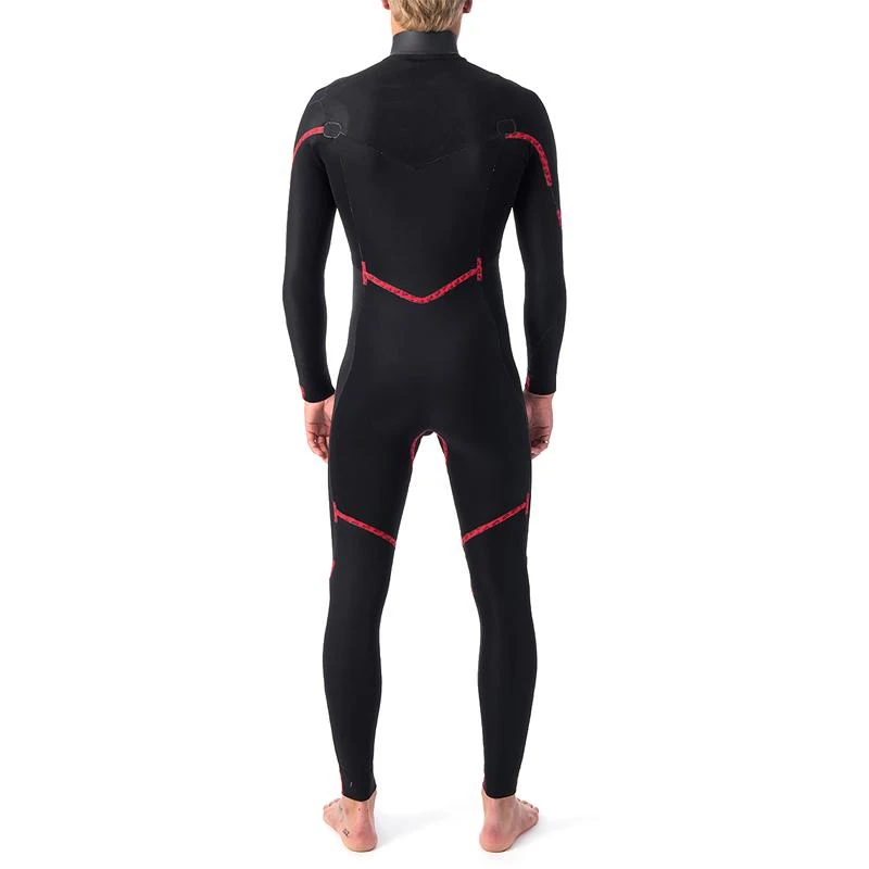 Combinaison Intégrale Manches Longues Rip Curl Dawn Patrol Performance 4/3 Chest Zip - Black 6 Combinaison Intégrale Manches Longues Rip Curl Dawn Patrol Performance 4/3 Chest Zip - Black – Image 4
