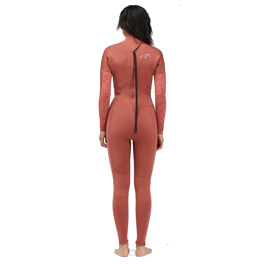 Combinaison Intégrale Manches Longues Billabong Synergy 3/2 Back Zip 2022 - Red Clay 4 Combinaison Intégrale Manches Longues Billabong Synergy 3/2 Back Zip 2022 - Red Clay – Image 2