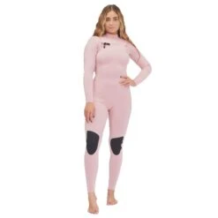 Combinaison Intégrale Manches Longues Billabong Salty Dayz 4/3 Front Zip 2023 Sea Pink