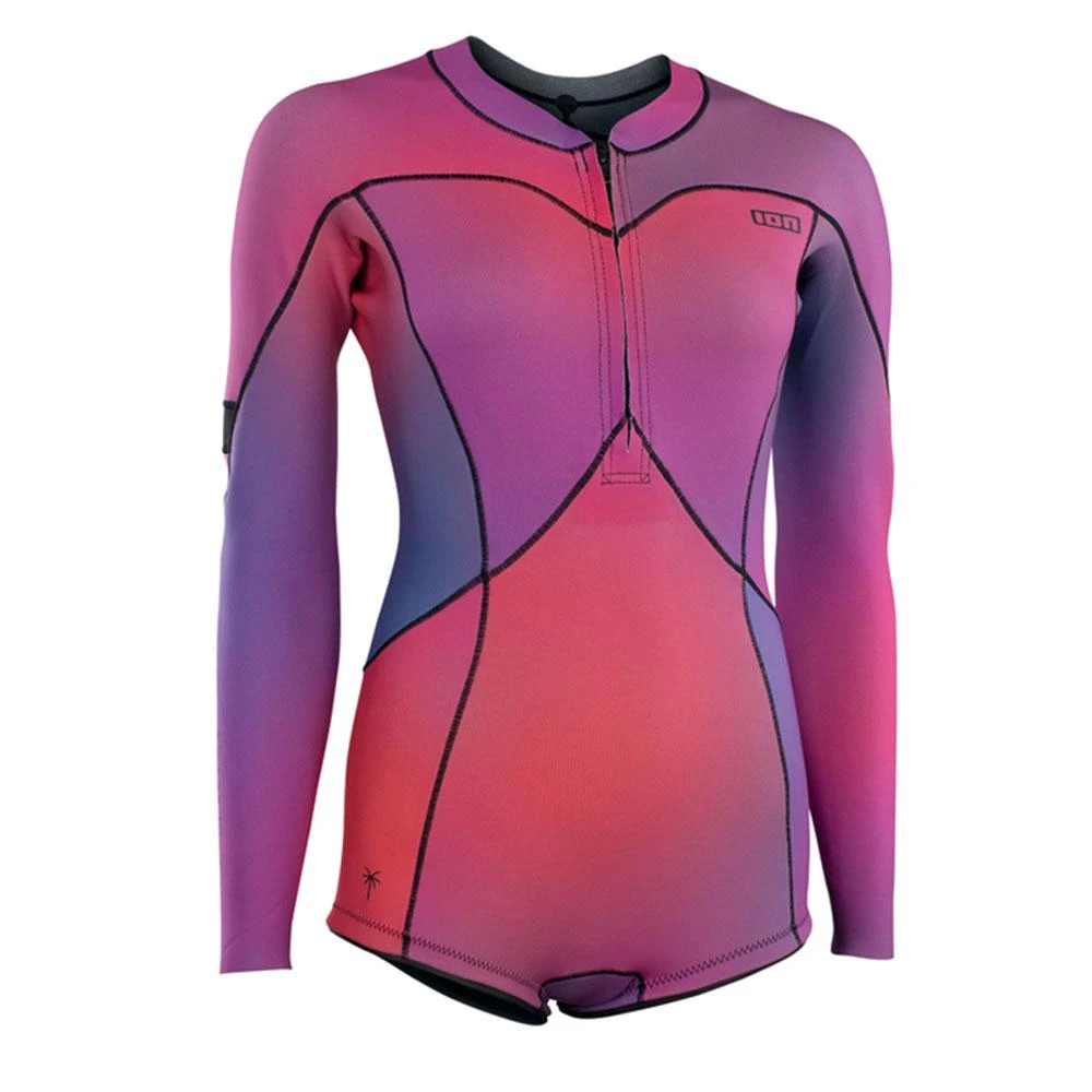 Shorty Ion Amaze Hot Shorty 1.5mm Front Zip LS 2023 Pink Gradient 3 Shorty Ion Amaze Hot Shorty 1.5mm Front Zip LS 2023 Pink Gradient