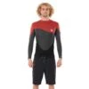 Top Manches Longues Rip Curl Top Néoprène 1,5mm Omega L/SL Jacket - Maroon