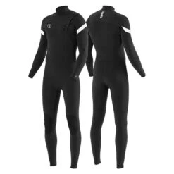 Combinaison Intégrale Manches Longues Vissla 7 Seas Raditude 4/3 Front Zip 2022 Black 3