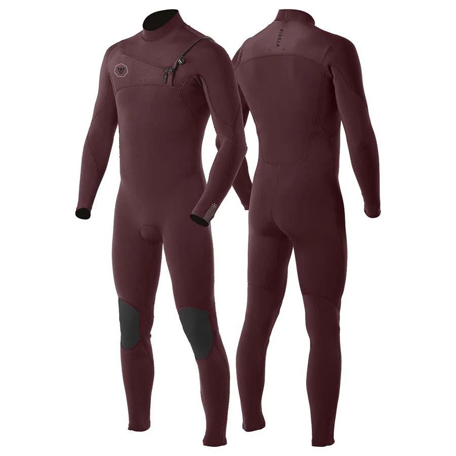 Combinaison Intégrale Manches Longues Vissla Seven Seas 3/2 Chest Zip 2022 - Wine 3 Combinaison Intégrale Manches Longues Vissla Seven Seas 3/2 Chest Zip 2022 - Wine