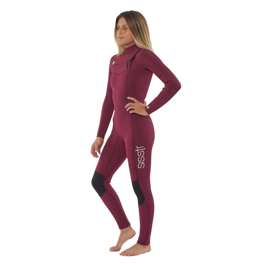 Combinaison Intégrale Manches Longues Sisstrevolution 5/4 Front Zip 2022 - Wine 4 Combinaison Intégrale Manches Longues Sisstrevolution 5/4 Front Zip 2022 - Wine – Image 2
