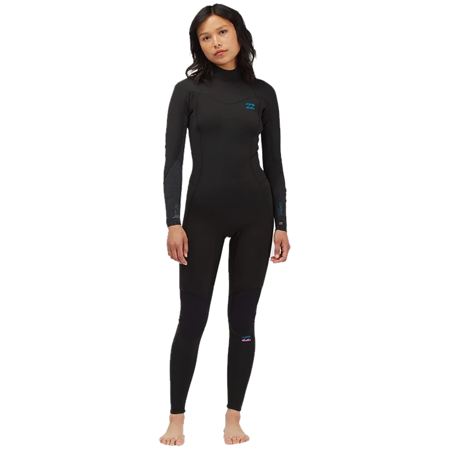 Combinaison Intégrale Manches Longues Billabong Synergy GBS 3/2 Back Zip 2022 - Black Palms 3 Combinaison Intégrale Manches Longues Billabong Synergy GBS 3/2 Back Zip 2022 - Black Palms