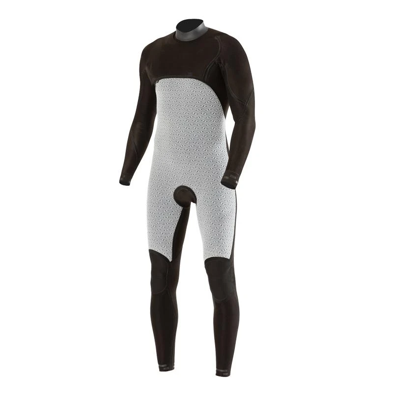 Combinaison Intégrale Manches Longues Vissla High Seas 3/2mm No Zip - Black Heather 5 Combinaison Intégrale Manches Longues Vissla High Seas 3/2mm No Zip - Black Heather – Image 3