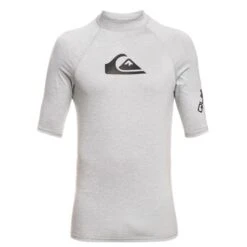 Top Manches Courtes Quiksilver All Time SS 2023 Sleet Heather