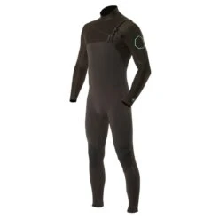 Combinaison Intégrale Manches Longues Vissla High Seas 3/2mm No Zip - Black Heather