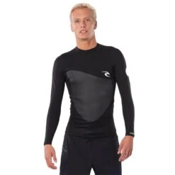 Top Manches Longues Rip Curl Top Néoprène 1,5mm Omega L/SL Jacket - Black