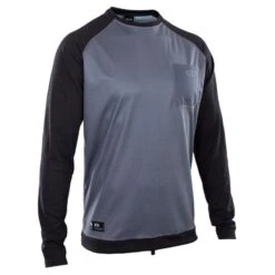 Top Manches Longues Ion Top Fibres Wetshirt Men LS 2021- Steel/Blue Black