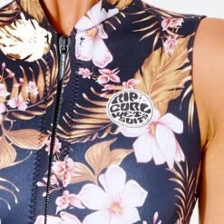 Combinaison Intégrale Manches Courtes Rip Curl Womens G-Bomb Hi Waist Long Jane - Black / Gold -Rip Curl Soldes Boutique d5431b373e577506a830ae810a05ff193b01da50 E22RIPCWAT83379 3