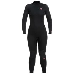 Combinaison Intégrale Manches Longues Billabong Launch 4/3 Back Zip Antique Black