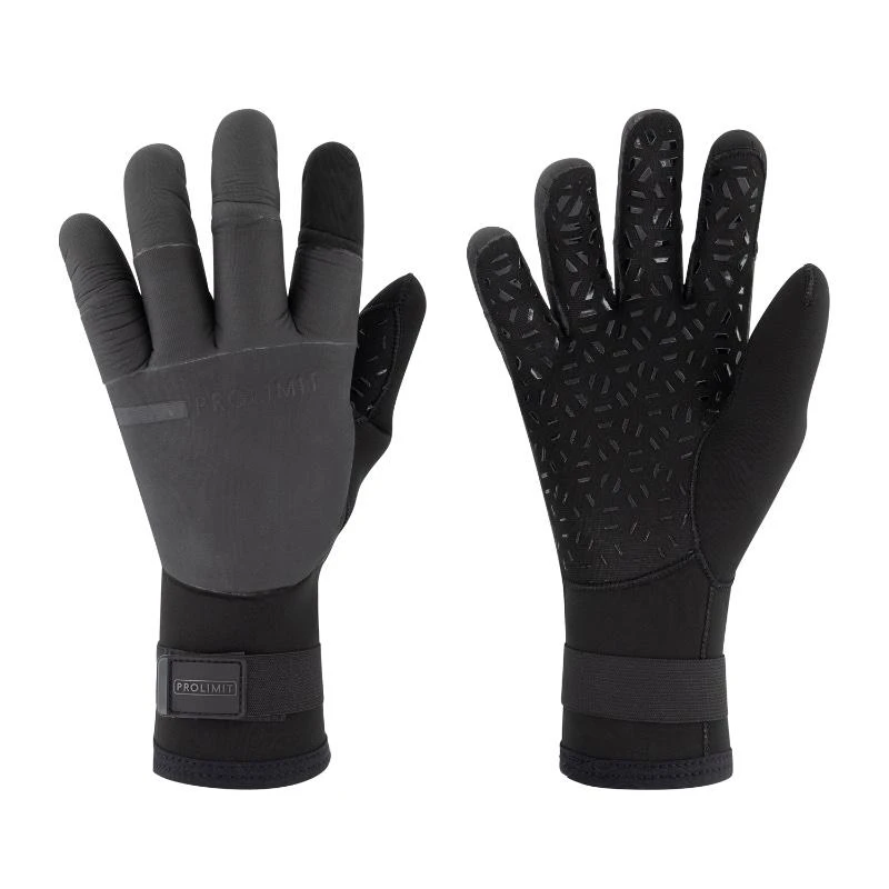 Gants Neoprene Prolimit Curved Finger Utility 3mm Black 3 Gants Neoprene Prolimit Curved Finger Utility 3mm Black