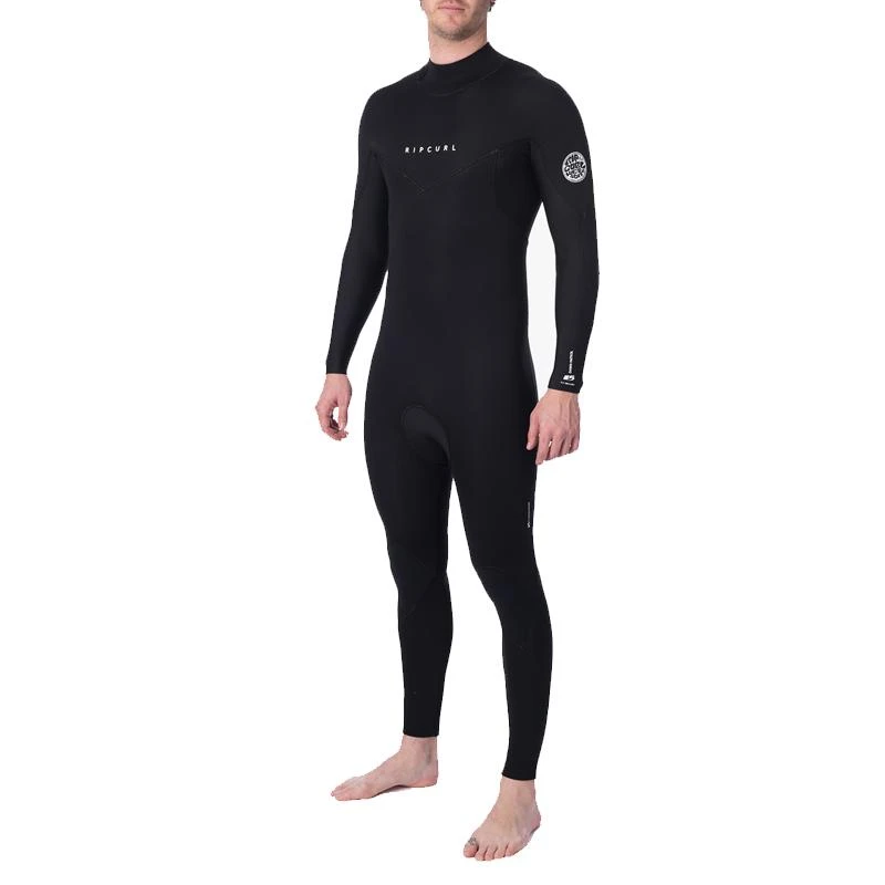Combinaison Intégrale Manches Longues Rip Curl Dawn Patrol Back Zip 5/3 - Black 4 Combinaison Intégrale Manches Longues Rip Curl Dawn Patrol Back Zip 5/3 - Black – Image 2