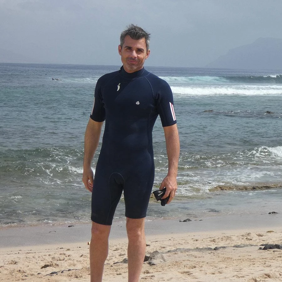 Shorty Saint-Jacques Saint Jacques Clovis BZ 2mm Blue/Kaki 7 Shorty Saint-Jacques Saint Jacques Clovis BZ 2mm Blue/Kaki – Image 5