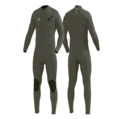 Combinaison Intégrale Manches Longues Vissla 7 Seas 4/3 Front Zip 2023 Army