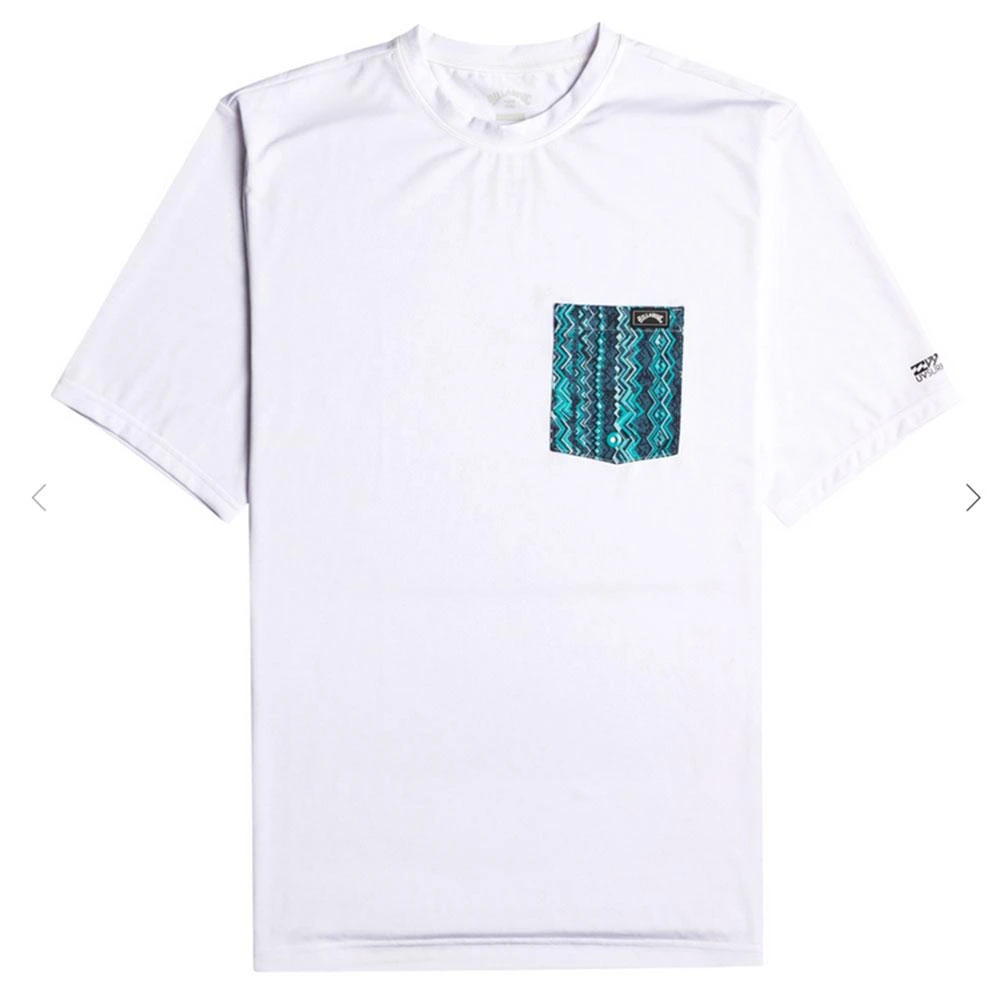 Top Manches Courtes Billabong Team Pocket SS 2023 White 3 Top Manches Courtes Billabong Team Pocket SS 2023 White
