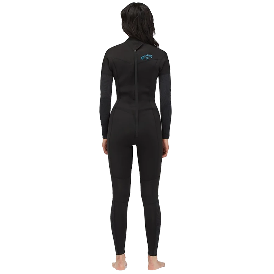 Combinaison Intégrale Manches Longues Billabong Synergy GBS 3/2 Back Zip 2022 - Black Palms 4 Combinaison Intégrale Manches Longues Billabong Synergy GBS 3/2 Back Zip 2022 - Black Palms – Image 2